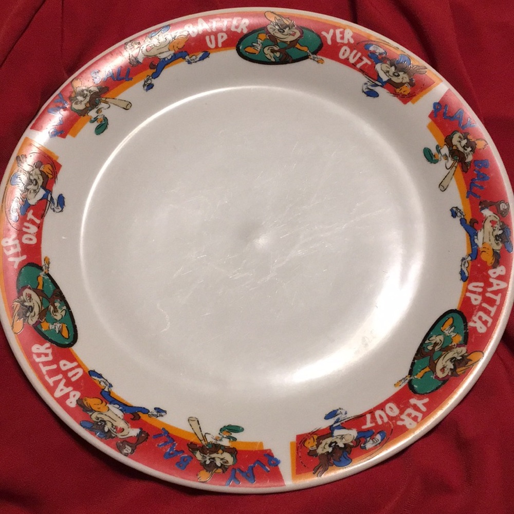 Looney Tunes plate